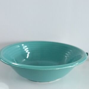 Turquoise Ceramic Bowl Fiesta